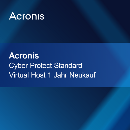 Acronis Cyber Protect Standard Anfitrión Virtual