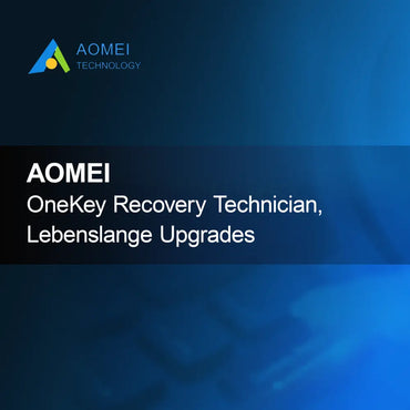 AOMEI OneKey Recovery Technician, mises à jour à vie