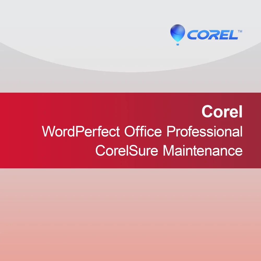 Corel WordPerfect Office Professional CorelSure Údržba