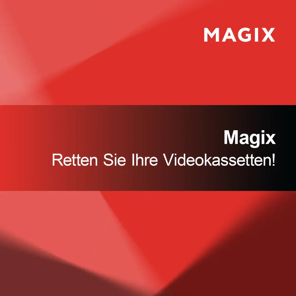 MAGIX Zachraňte své videokazety!