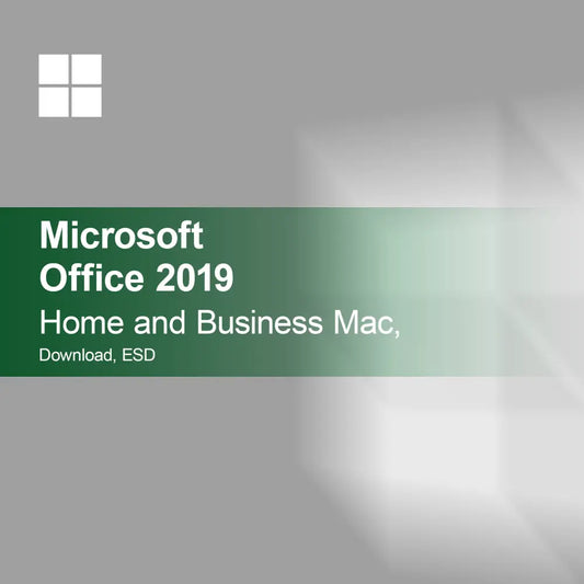 Microsoft Office 2019 Home and Business Mac, Téléchargement, ESD