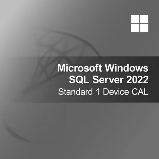 Microsoft SQL Server 2022 Standard 1 zařízení CAL