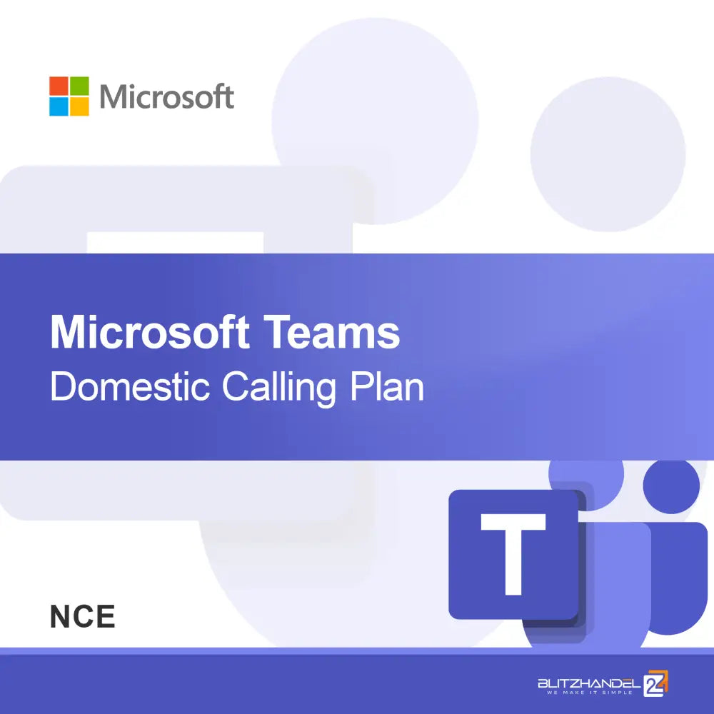 Plan de llamadas nacionales de Microsoft Teams (NCE)