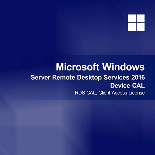 Microsoft Windows Server Remote Desktop Services 2016 zařízení CAL, RDS CAL, licence pro přístup klienta