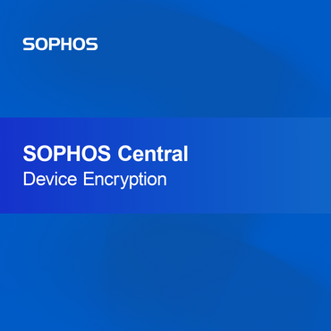 Šifrování zařízení SOPHOS Central