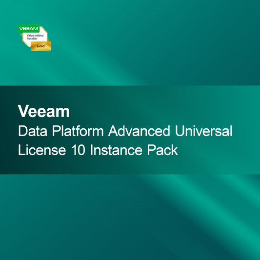Veeam Data Platform Advanced Universal Licence 10 Instance Pack