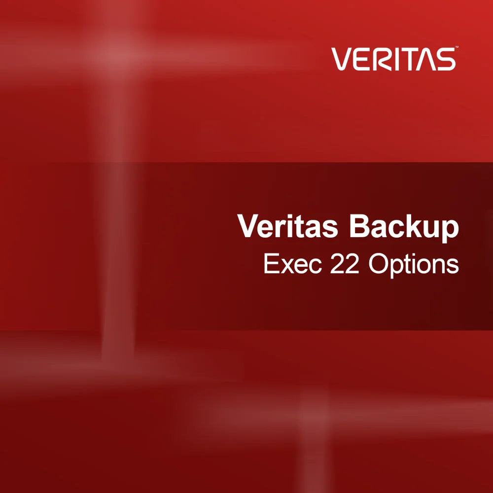 Options Veritas Backup Exec 22