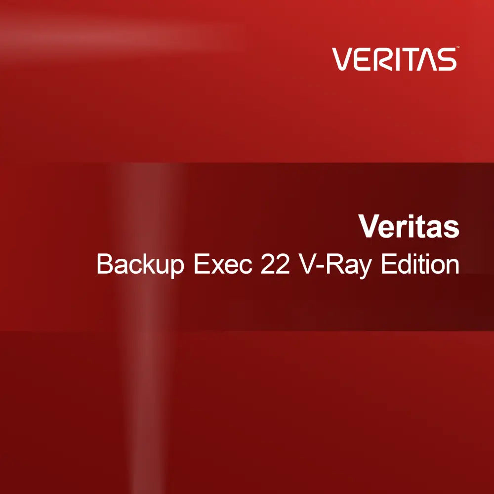Veritas Backup Exec 22 Édition V-Ray