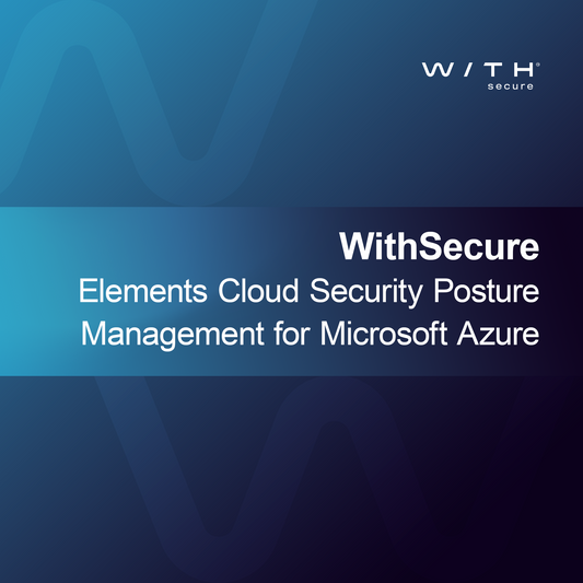 WithSecure Elements Cloud Security Posture Management pro Microsoft Azure