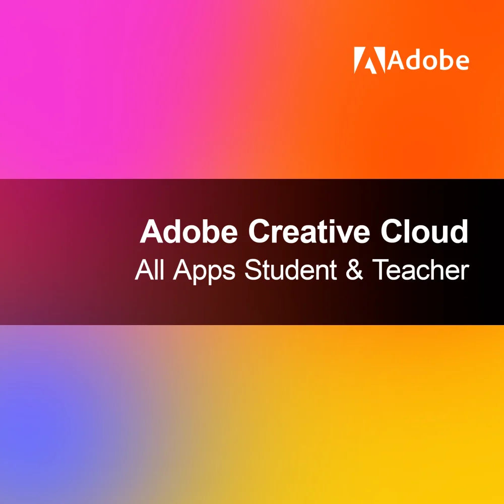 Adobe Creative Cloud Všechny aplikace Student a Učitel