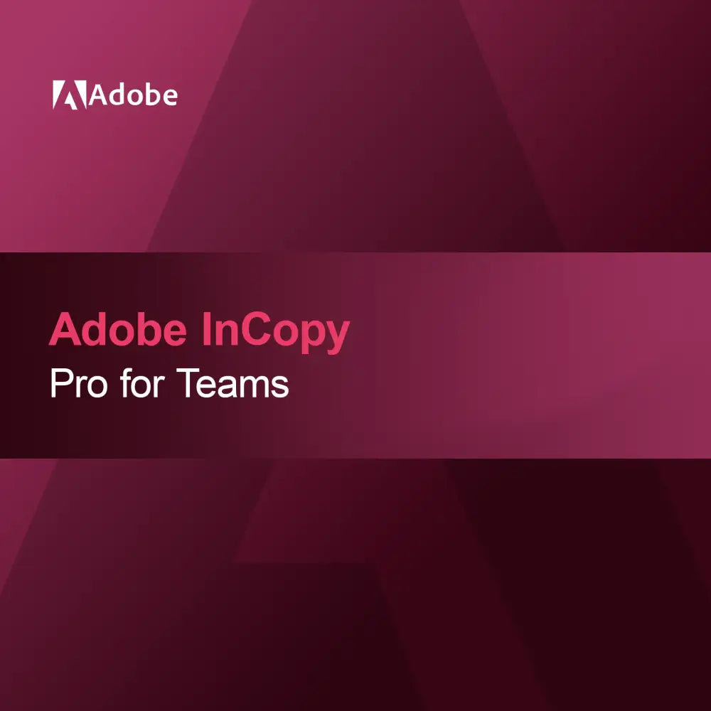 Adobe InCopy - Pro pro týmy