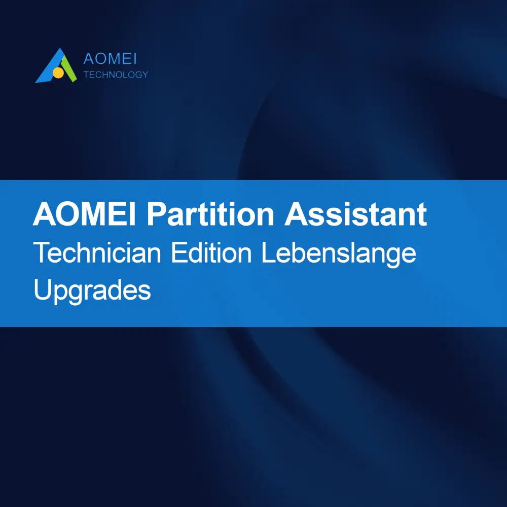 AOMEI Partition Assistant Technician Edition Doživotní aktualizace