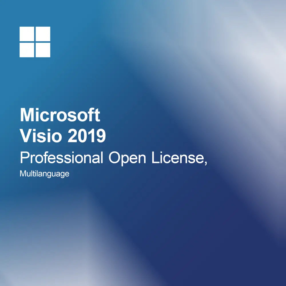 Microsoft Visio 2019 Professional Open License, vícejazyčný