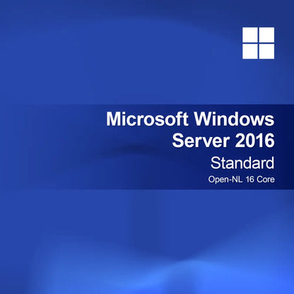 Microsoft Windows Server 2016 Standard Open-NL 16 jader