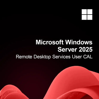Licence d'accès client (CAL) utilisateur pour les Services Bureau à distance Microsoft Windows Server 2025