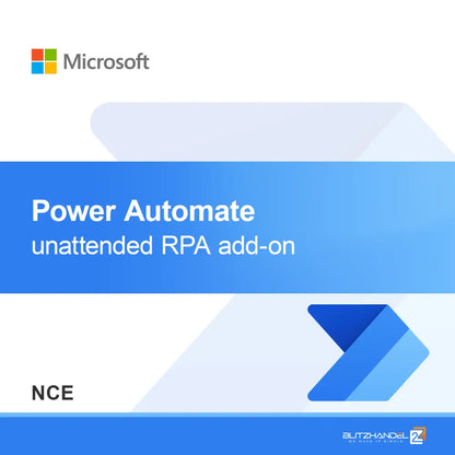 Doplňek Power Automate unattended RPA (NCE)