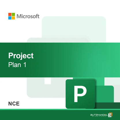 Plán projektu 1 (NCE)