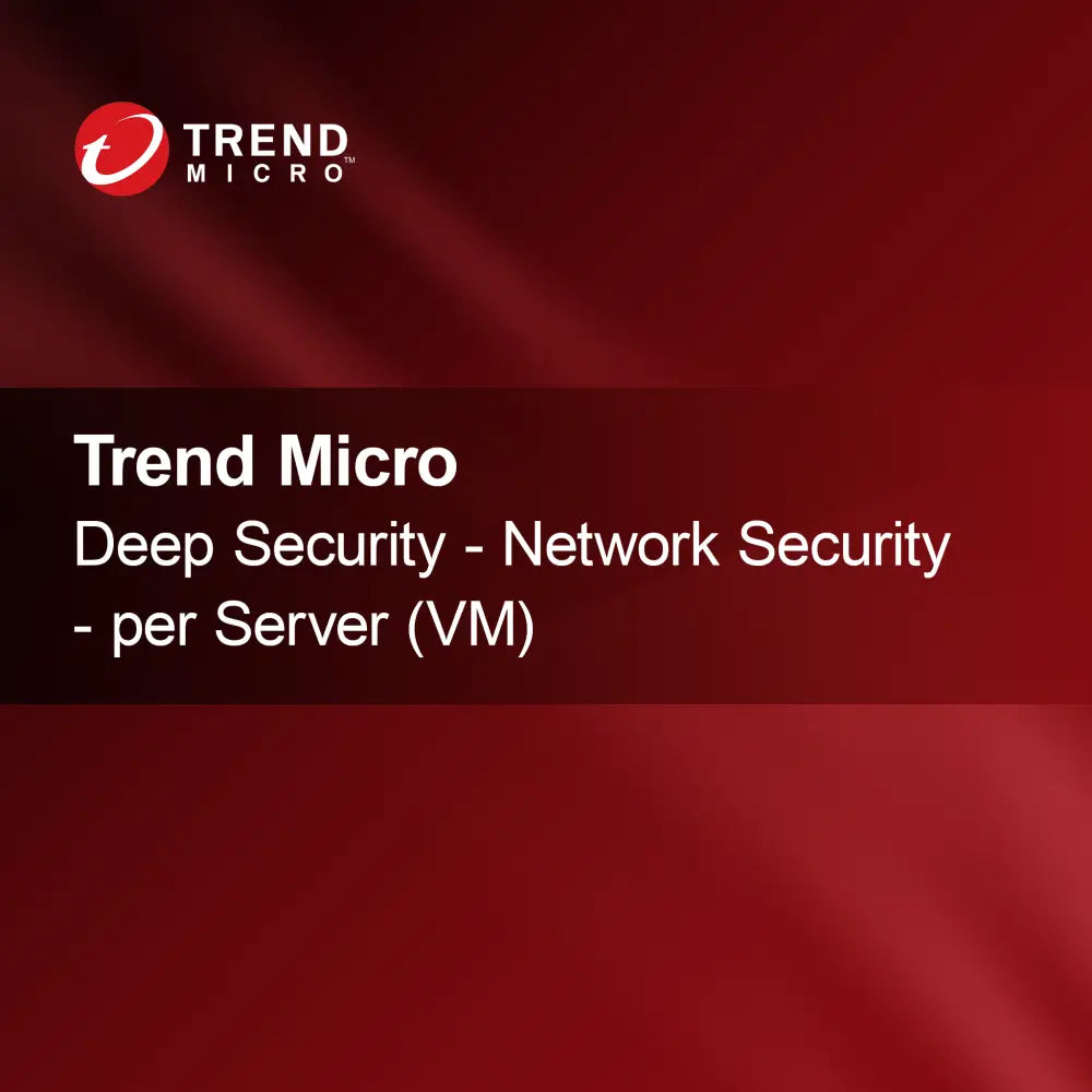 Trend Micro Deep Security - Síťová bezpečnost - za server (VM)