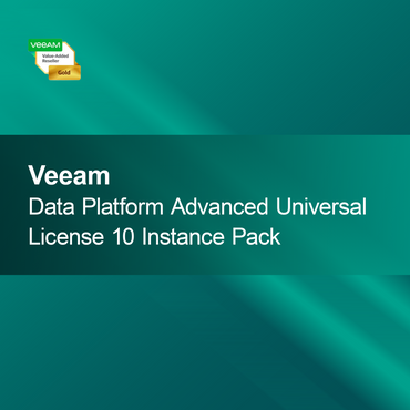 Veeam Data Platform Advanced Universal Licence 10 Instance Pack